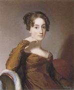 Oil on canvas portrait of Elizabeth McEuen Smith by Thomas Sully